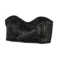 thumbnail image 4 of Top de tubo veraniego a escala 1/6 para mini muñecas, sin tirantes, top corto básico para cosplay, cubre pecho para figuras de acción de 30 Patrón negro, 4 of 8