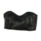 thumbnail image 4 of Top de tubo veraniego a escala 1/6 para mini muñecas, sin tirantes, top corto básico para cosplay, cubre pecho para figuras de acción de 30 Patrón negro, 4 of 8