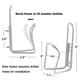 thumbnail image 4 of Xihbxyly Portabidón para Bicicleta, Portabotellas Ligero de Aluminio, Soporte de Botella de Ajuste Seguro, Fácil Instalación, para Uso En Exteriores, Duradero y Funcional., 4 of 4