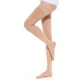 thumbnail image 3 of Thigh High Compression Socks 20-30 mmHg Compression Stockings with Silicone Band（Large）, 3 of 5