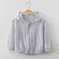 thumbnail image 5 of Gamivast Pullover for Kids Hooded Long Sleeve Casual Relaxed Fit Solid Lightweight Breathable Sun Protection Hoodie Spring Tops, 5 of 8