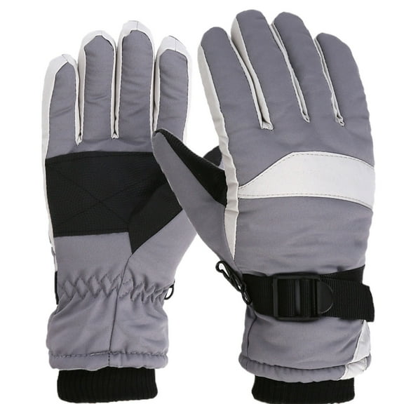 Youth Winter Sports Gloves for Boys and Girls 11-16 | Insulated Windproof Mittens for Skating Snowboarding Outdoor Activities Size:One Size