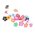 thumbnail image 3 of tredstone 20 Pieces Mixed Color Flower Polymer Clay Beads Findings Jewelry Making 15mm, 3 of 7