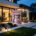 thumbnail image 5 of Christmas Garden Flag Double Sided Printed Festive Yard Banner Linen Outdoor Holiday Decoration for Patio, 5 of 6