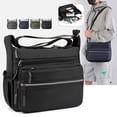 thumbnail image 2 of Bolso de hombro, bolso de hombro de nailon impermeable, bolso multiusos tipo bandolera, 2 of 6
