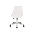 thumbnail image 1 of AveSix Emerson Student - Chair - swivel - polyurethane, wood, polypropylene, chrome - white, 1 of 8