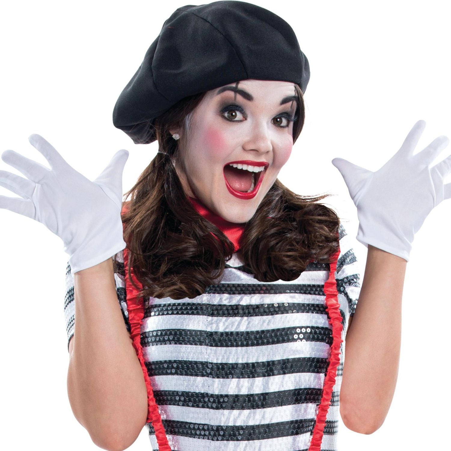 Women's Mime Artist Costume L. Walmart Exclusive.
