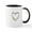 White/Black Inside, variant on CafePress - Barbed Wire Heart Mugs - 11 oz Ceramic Mug - Novelty Coffee Tea Cup