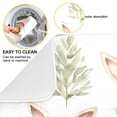 thumbnail image 2 of Rabbits Oranges Leaves Dish Drying Mat Dish Drainer Rack Mats Water Absorbent Non-Slip Easy Clean Heat Resistant for Kitchen Counter, 2 of 8
