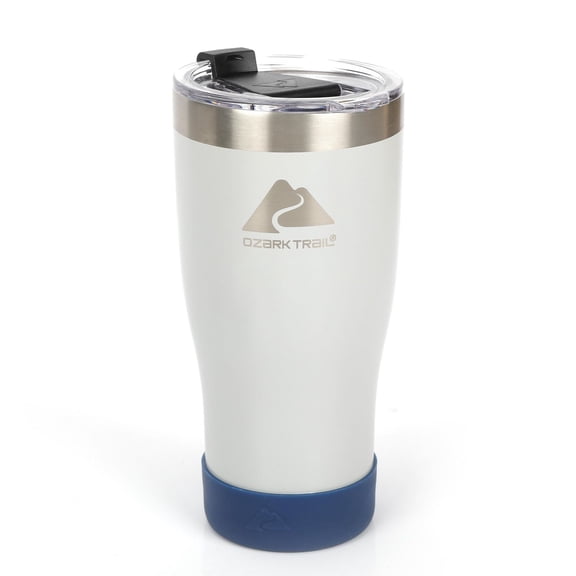 Ozark Trail Stainless Steel Vacuum Tumblers, 20 oz, Grey