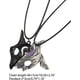 thumbnail image 3 of Hip-Hop Couple Necklace Friends Gift Pendant 2pcs Kindred Eternal Hunters Couples Pendant Best Friend Necklaces, 3 of 5