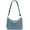 Blue, variant on Nylon Hobo Bag for Women Soft Shoulder Bag Bubble Pleated Handbag Zipper Casual Totes Purse Knotted Top Handle Bag