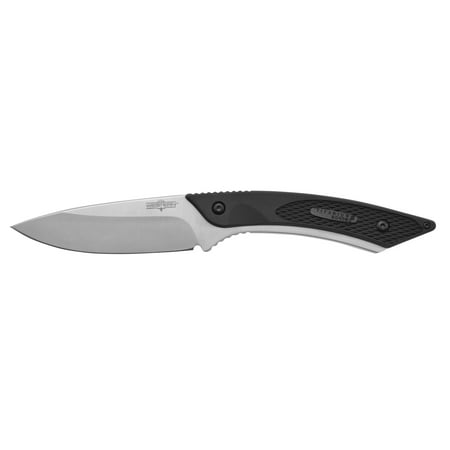 Camillus Western Coil 8 Fixed Knife Drop-Point Full-Tang 3.25 Blade Knife with Sheath