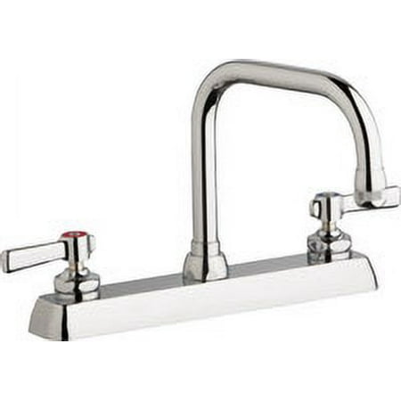 Chicago Faucets W8d-Db6ae1-369Ab Commercial Grade Centerset Laundry / Service Faucet -