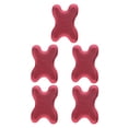 thumbnail image 2 of Kearding Almohada para el cuello Cuello Camilla para hombros Alivio del estrés Dispositivo de descanso Regalos Columna vertebral Cuerpo Espalda Soporte Rojo 5piezas Kearding CBP186161, 2 of 6