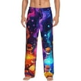 thumbnail image 1 of Balery Colorful Potion Bottles Magic Pantalones de pijama para hombre, pijama ultraligero, pantalón de descanso-Large, 1 of 6