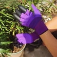 thumbnail image 4 of HOMEIORA 1 Pair Claw Gardening Gloves for Planting, Garden Glove Claws for Women, 4 of 6