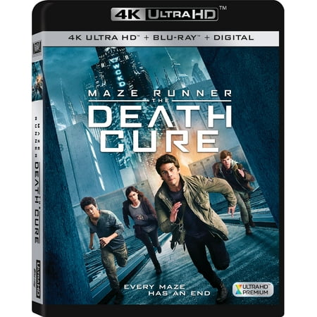 - Maze Runner: The Death Cure (4K Ultra HD + Blu-ray + Digital)