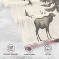 thumbnail image 5 of Yayeee 100% Cotton Hand Towels for Bathroom 16" x 28" Soft Absorbent Kitchen Towel, Black Deer, 5 of 7
