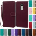 thumbnail image 2 of For Xiaomi Redmi Note 4 Case Note 4X Leather Flip Case For Xiaomi Redmi Note 4 Global Wallet for Xiaomi Redmi Note 4X Phone Case Beige -Strap For Redmi Note 4X, 2 of 6