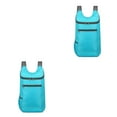 thumbnail image 1 of relayinert Storage Holder Collapsible Large-capacity Rucksack Multifunction Adjustable Luggage Bags Mountaineering Climbing Light Blue 2Set, 1 of 6