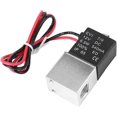 thumbnail image 2 of Válvula de solenoide, 12v dc 1/4 "de 2 vías normalmente cerrado 1,2 mpa válvula solenoide de aluminio neumática compatible con agua de aire (dc12v) brand modelStyleType, 2 of 2