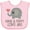 AD-Pink, variant on Inktastic Nana and Poppy Love Me Boys or Girls Baby Bib