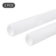 thumbnail image 3 of Uxcell 2 Pcs Foam Tube Sponge Protective Sleeve Heat Preservation Polyethylene Foamed Cotton White 2.75" x 3.15", 3 of 5