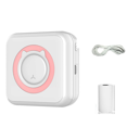 thumbnail image 2 of Mini Label Makers,Sticker Maker Machine Portable Wireless Bluetooth Thermal Printer, Label Maker Machine with Tape for Home Organization(Pink), 2 of 6