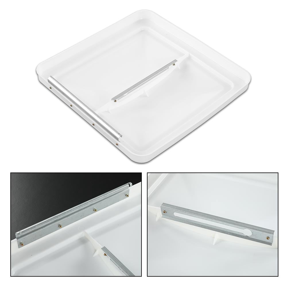 PIT66 14"x14" White Roof Vent Cover Camper RV Trailer Ventline Fit For Ventline Elixir