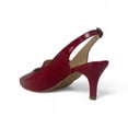 thumbnail image 4 of Zapatilla Mujer Punto Moda Formal rojo 24, 4 of 5