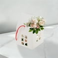 thumbnail image 2 of Unique Bargains House Shape Gift Bags 10 Pcs for Various Occasions White, 2 of 5