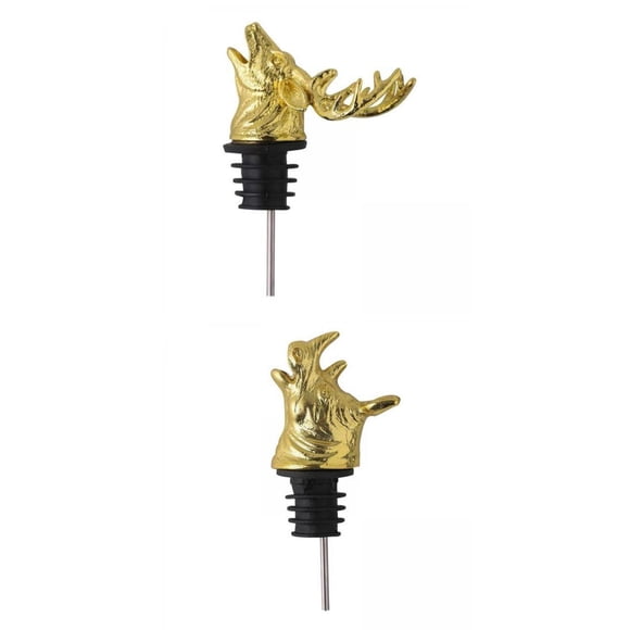 2pcs Aireadores de Aleación de Zinc Vertedor Tapón Tapón de Botella Vertidores