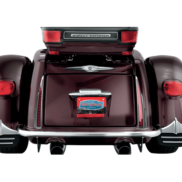 Kuryakyn 7215 Motorcycle Accessory: Rear Trunk Latch/Key Hole Lock Accent for 2009-19 Harley-Davidson Trike Motorcycles, Chrome