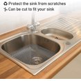 thumbnail image 3 of Silicone Sink Protector Mat Kitchen Grid Sink Liner (grey), 3 of 3