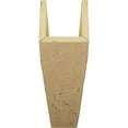 thumbnail image 3 of 4"W x 10"H x 8'L 3-Sided (U-beam) Hand Hewn Endurathane Faux Wood Ceiling Beam, Natural Pine, 3 of 23