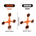 thumbnail image 3 of Shooting Target Thickened Flip Roller With 10 Sheets Of Splash Target Paper Automatically Resets Quickly High Caliber Targets For Airsoft Pellet Recreational, 3 of 8