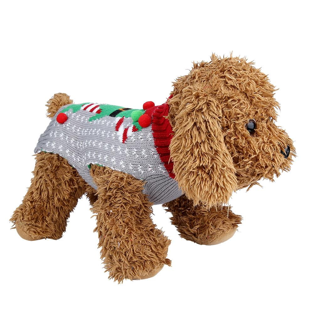 puppy christmas sweater