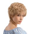 thumbnail image 2 of Peluca de Cabello en Capas jinwen Peluca corta para mujer 22cm, 2 of 8