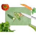 thumbnail image 2 of Caroline's Treasures Grasshopper on Avacado Glass Cutting Board Large, 2 of 2