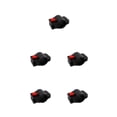 thumbnail image 1 of ZheElen Bike Wire Lock Support Holder Removable Bicycles Frame Cable Locks Bracket Bikes Upgrade Accessories Spare Parts Black 5Set, 1 of 6