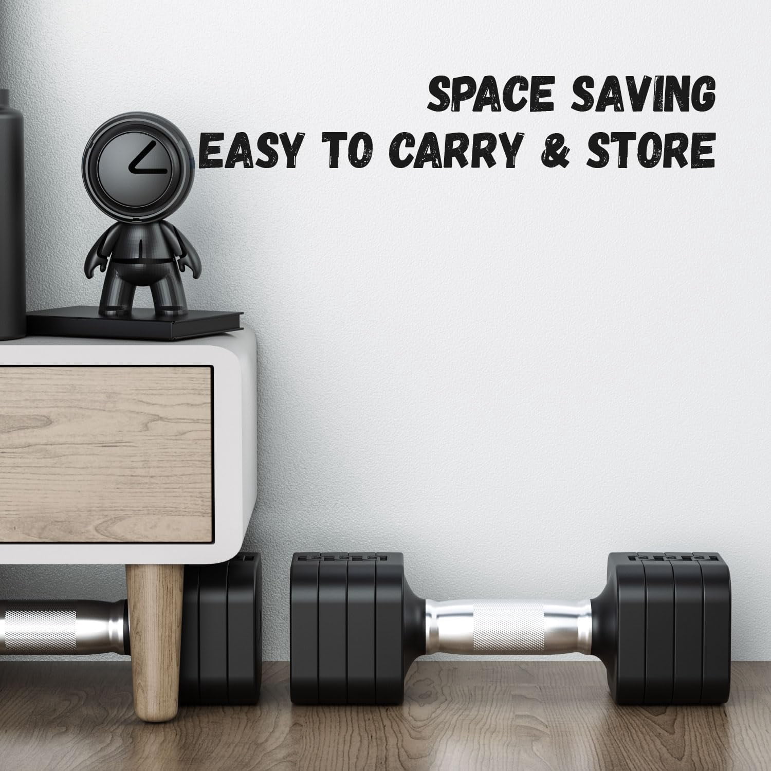 Adjustable  Set 20LB - 5-in-1  Weights for Home Gym Strength Training