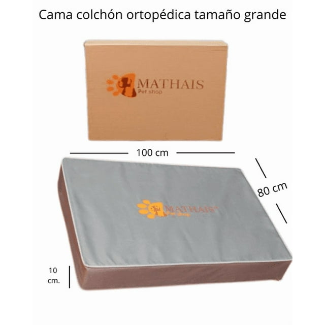 Cama colchón ortopédica para perro grande