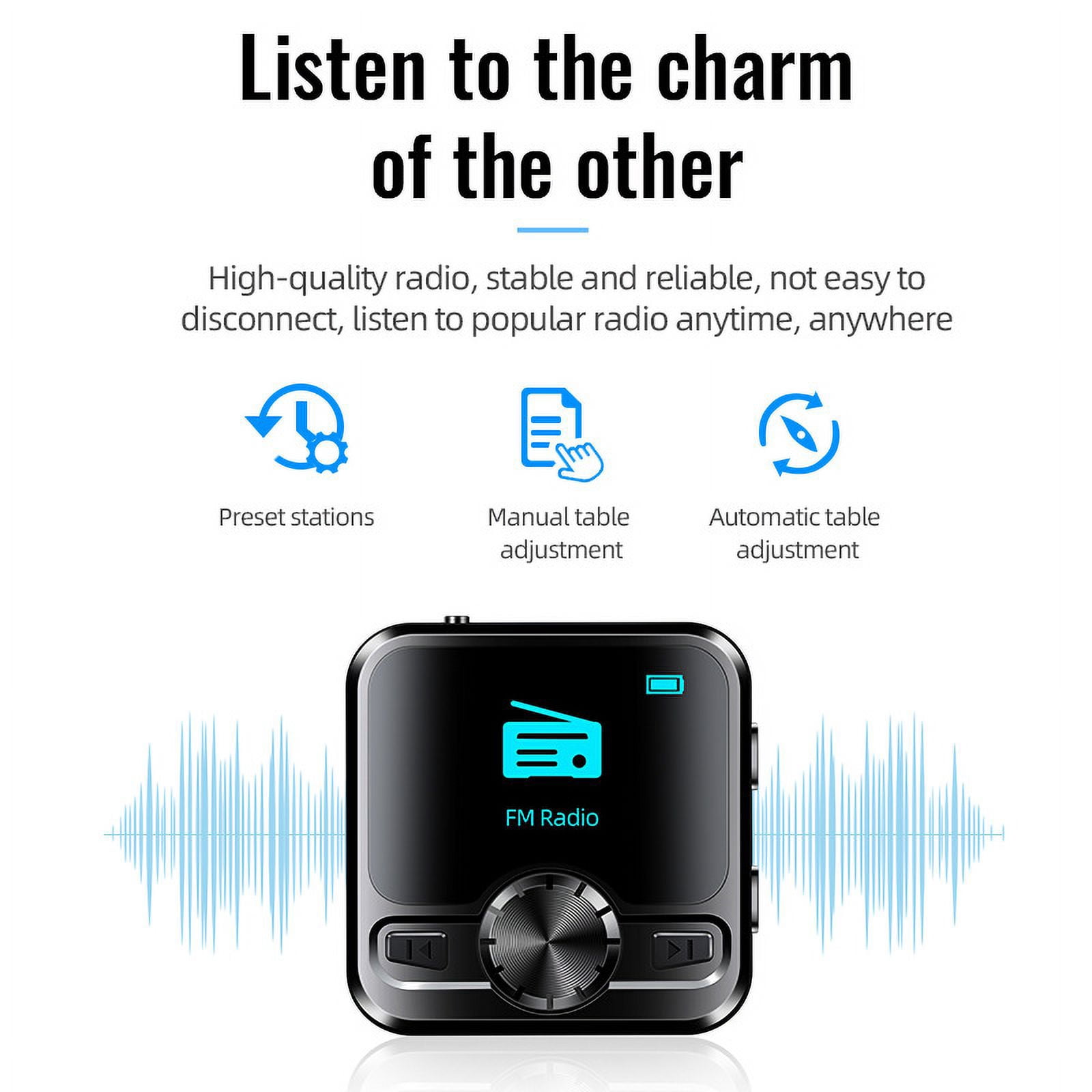 CJBZLCPCOO M9 sports mp4 e-book FM ai intelligent high definition noise reduction voice recorder, bluetooth mp3