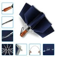 thumbnail image 5 of Lejorain Large Reverse Umbrella -50 Inch Windproof Inverted Umbrella - Automatic Folding Umbrella with Safety Reflective Strip(Blue), 5 of 5