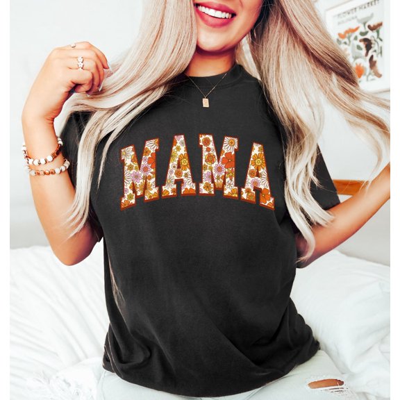 Floral Mama Shirt, Cute Mom Sweashirt, Mother'S Day Gift, Mommy Shirt, Mama Shirt, Gift For Grandma, New Mom Gift, Gift For Mother