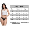 thumbnail image 3 of Solavia Lace Panties for Women, Soft Breathable Lace Bikini, Cheeky Underwear, Seamless leg openings, 5-Pack, Size S to XXL, 3 of 4