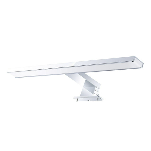 AC110-240V LED Mirror Light 10W Chrome Aluminum Modern Waterproof Bathroom LED Mirror Light Simple Wall Cabinet Light
