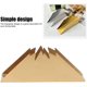 thumbnail image 4 of Toallero triangular, estante vertical de acero inoxidable, coloque la toalla de papel en el estante de almacenamiento (dorado), 4 of 5
