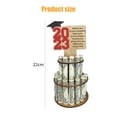 thumbnail image 3 of Monedero Seguro Wdftyju de Madera Libre de BPA Rojo, 3 of 3